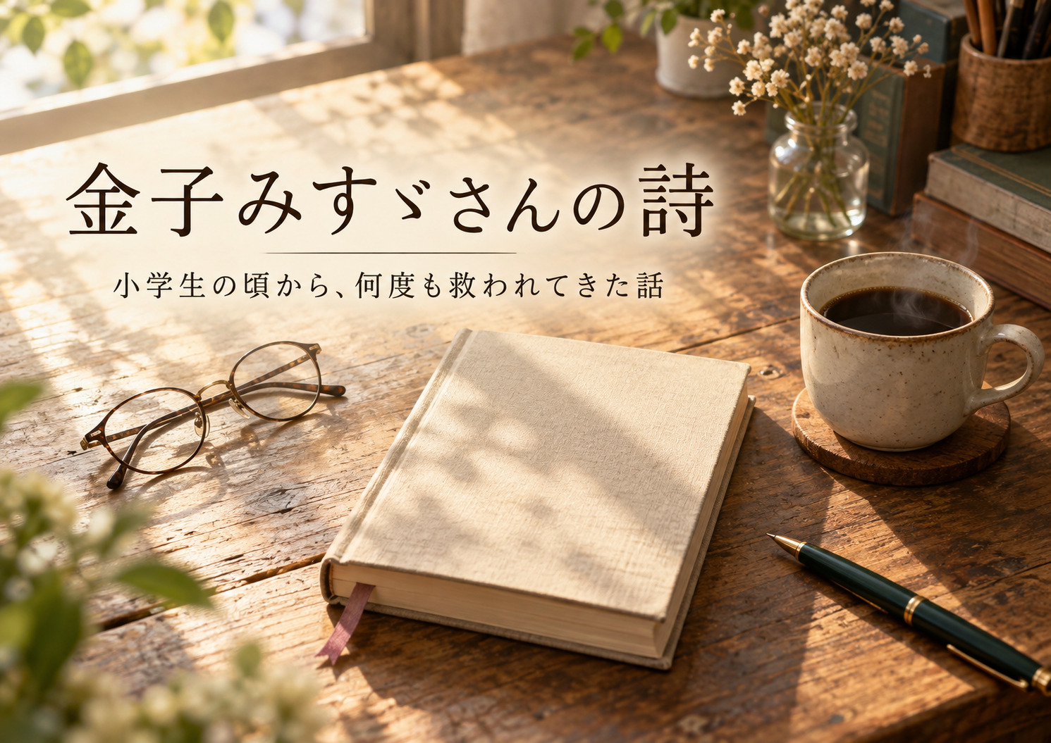 金子みすゞ「大漁」「打ちごま」と私｜小学生の頃から何度も救われてきた詩